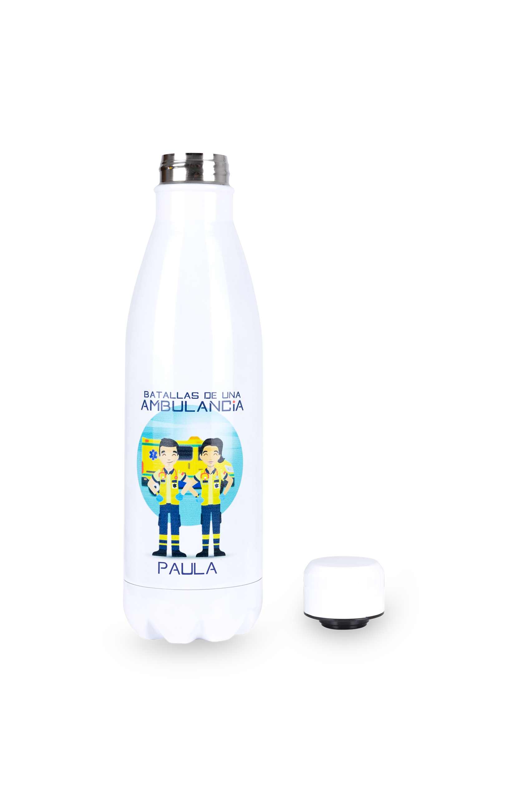 Customizable printed bottle - Battles of an ambulance-zoom-3