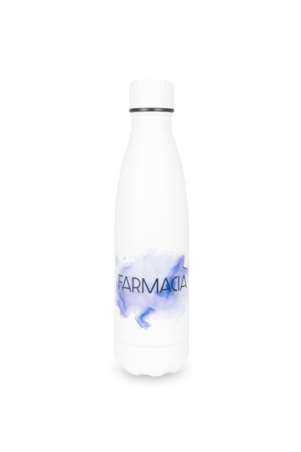 Garrafa personalizável estampada - Caduceu Farmácia