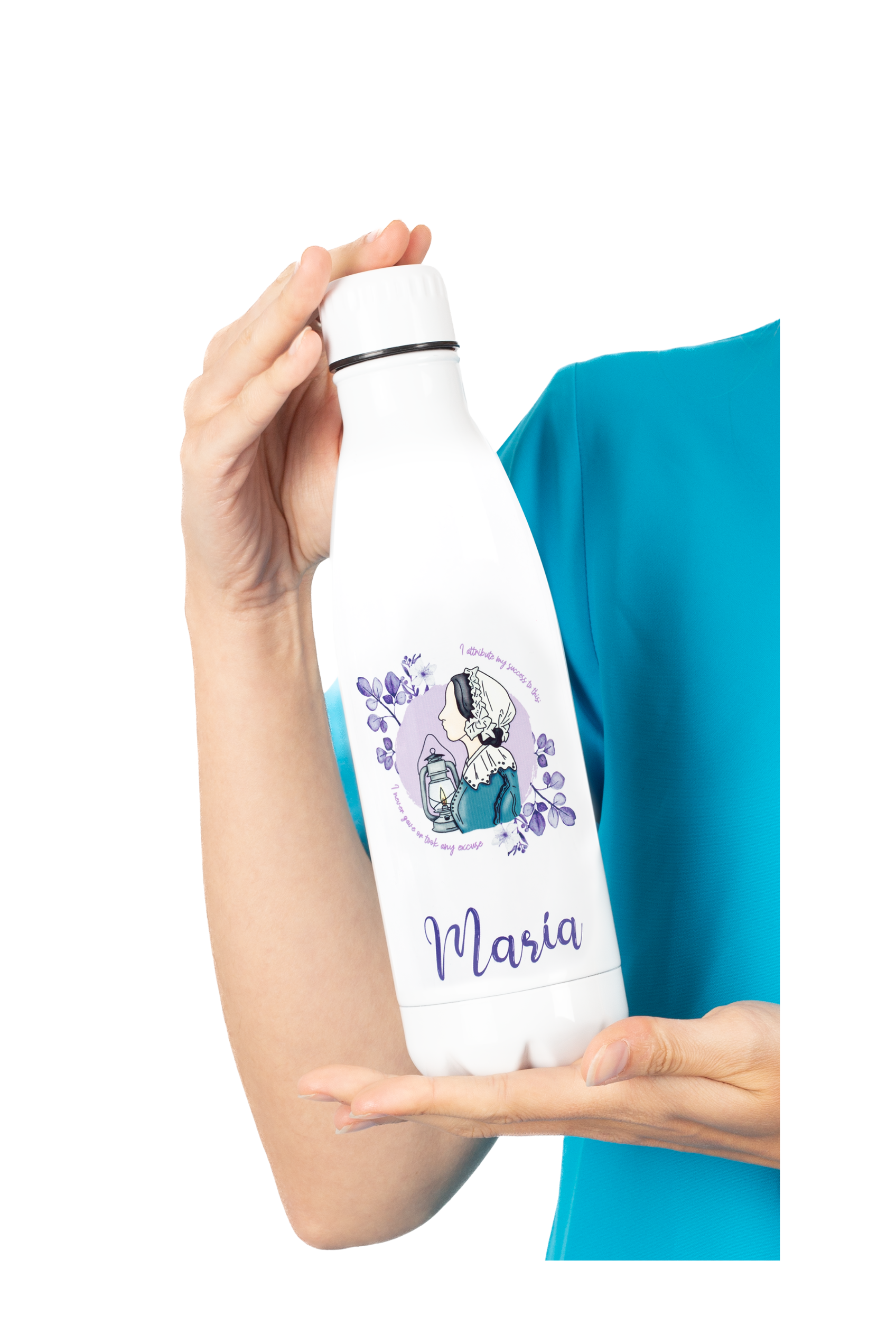 Customizable printed bottle - Nightingale @elartedecuidar_-2