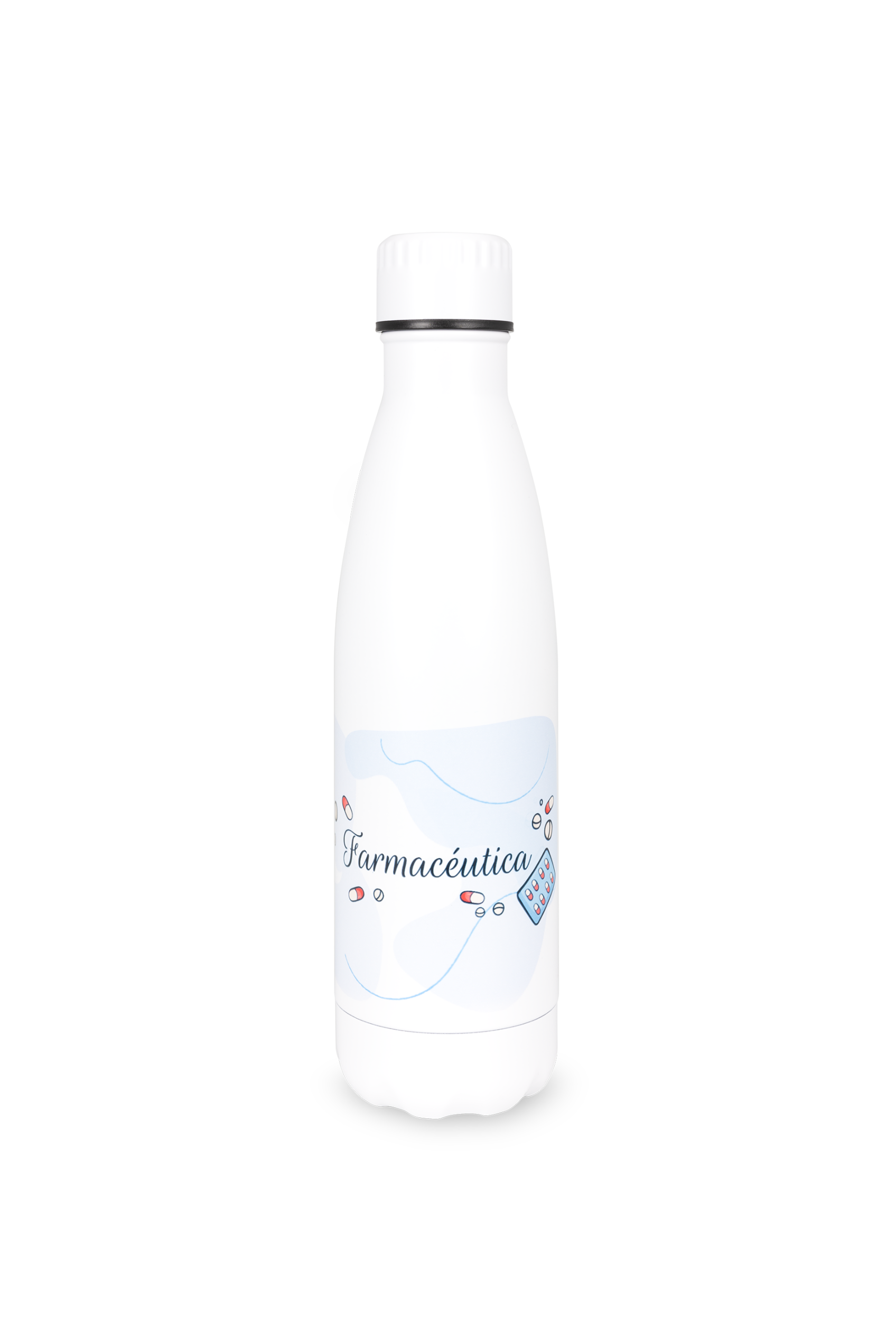 Botella personalizable estampada - Farmacéutico