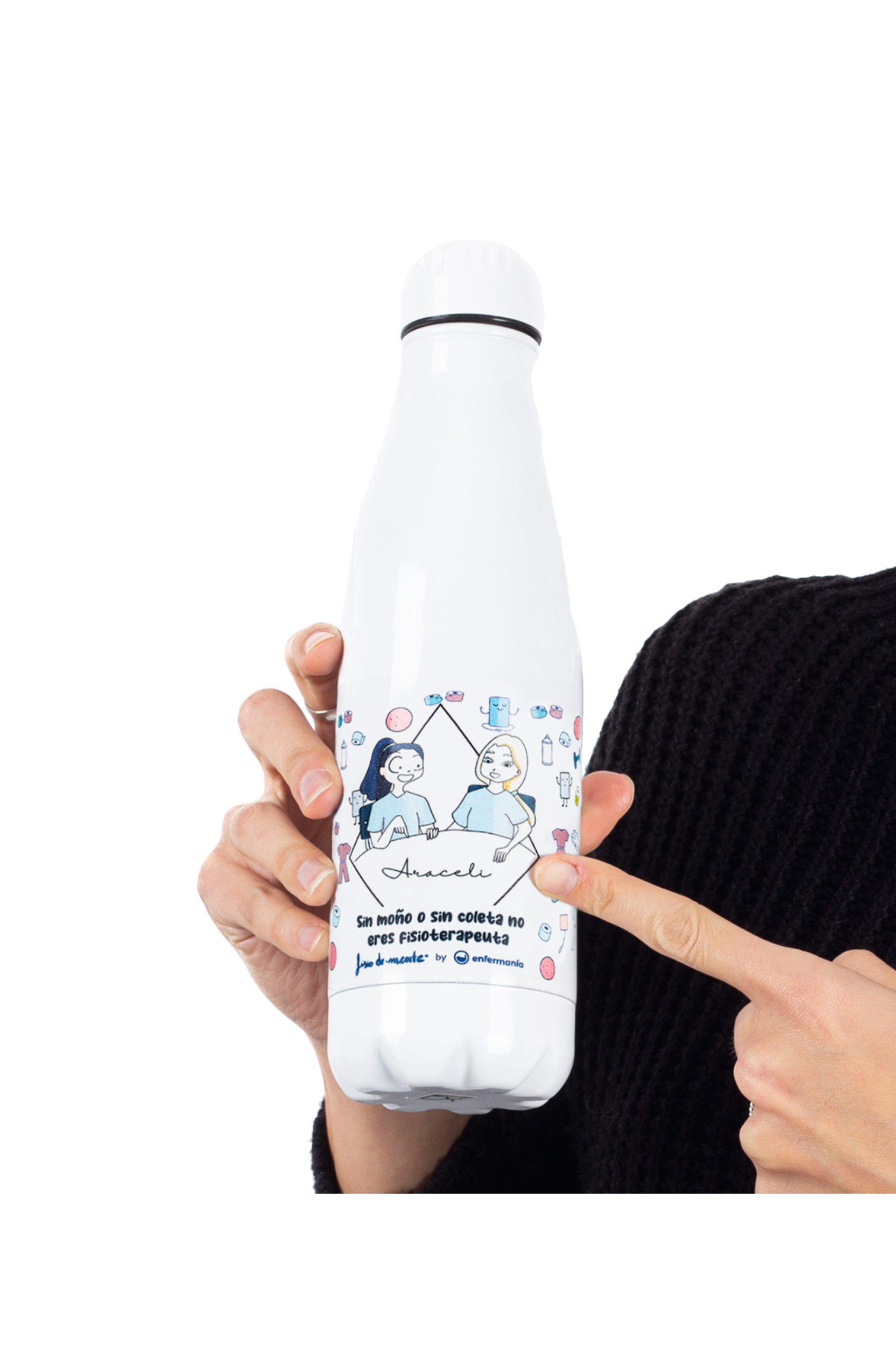 Personalized printed bottle - You are a physiotherapist-zoom-2