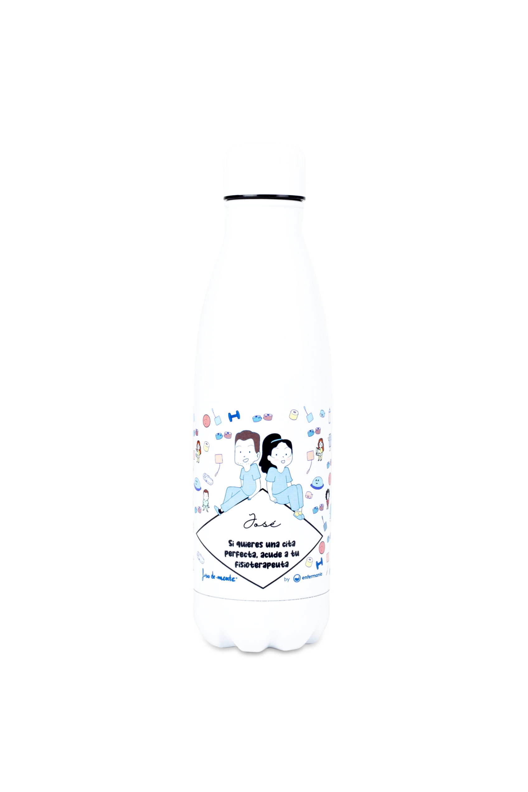 Personalized printed bottle – Visit your physiotherapist-zoom-1