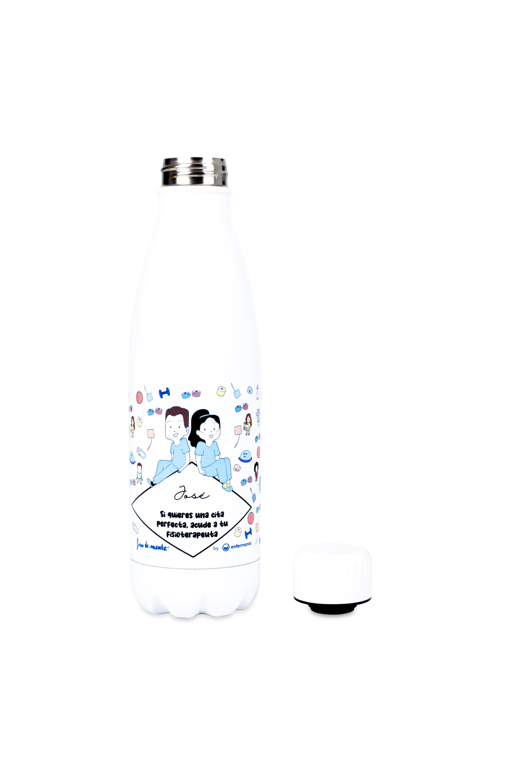 Personalized printed bottle – Visit your physiotherapist-zoom-3