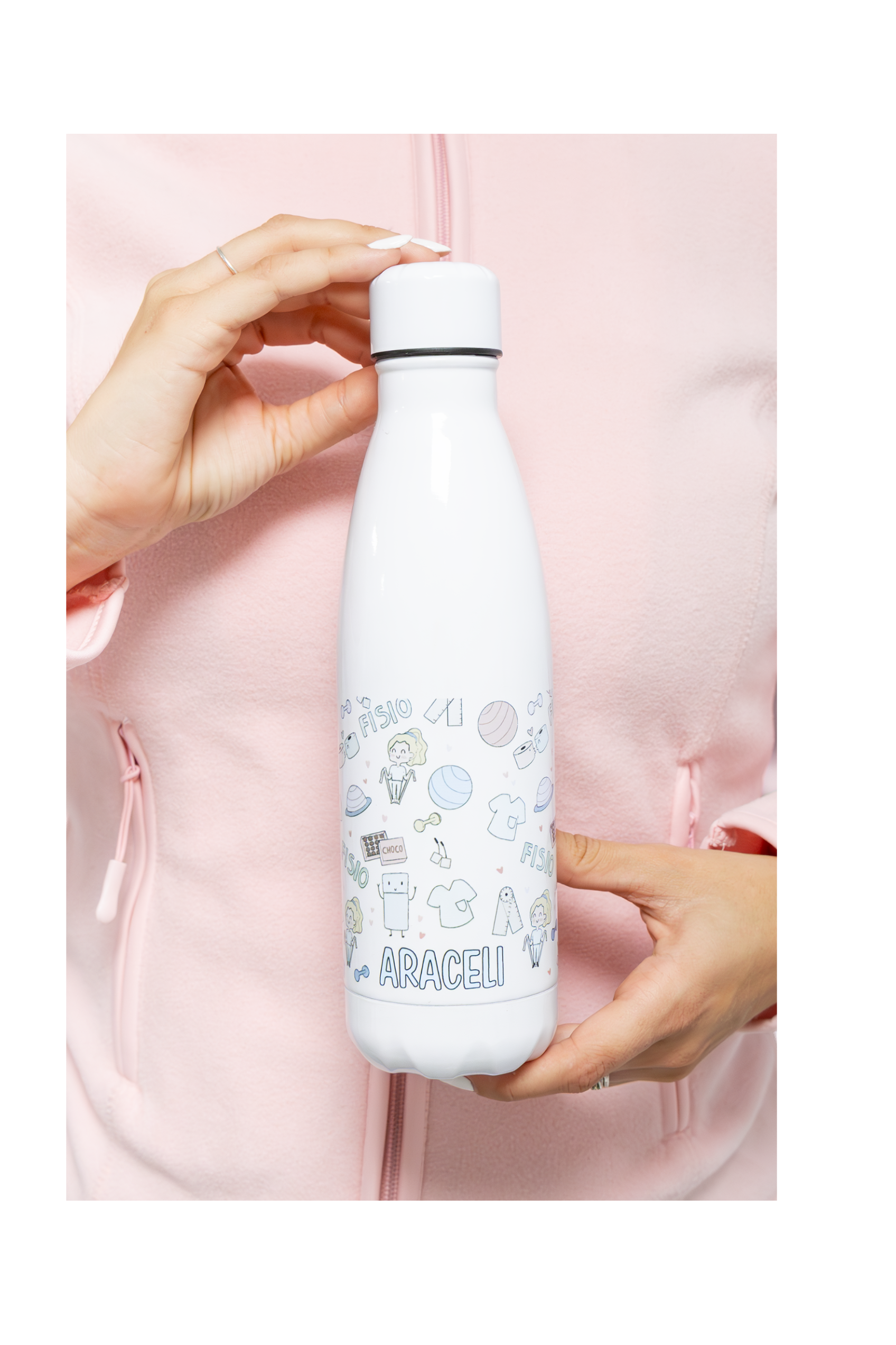 Customizable printed bottle - Pastel Physio