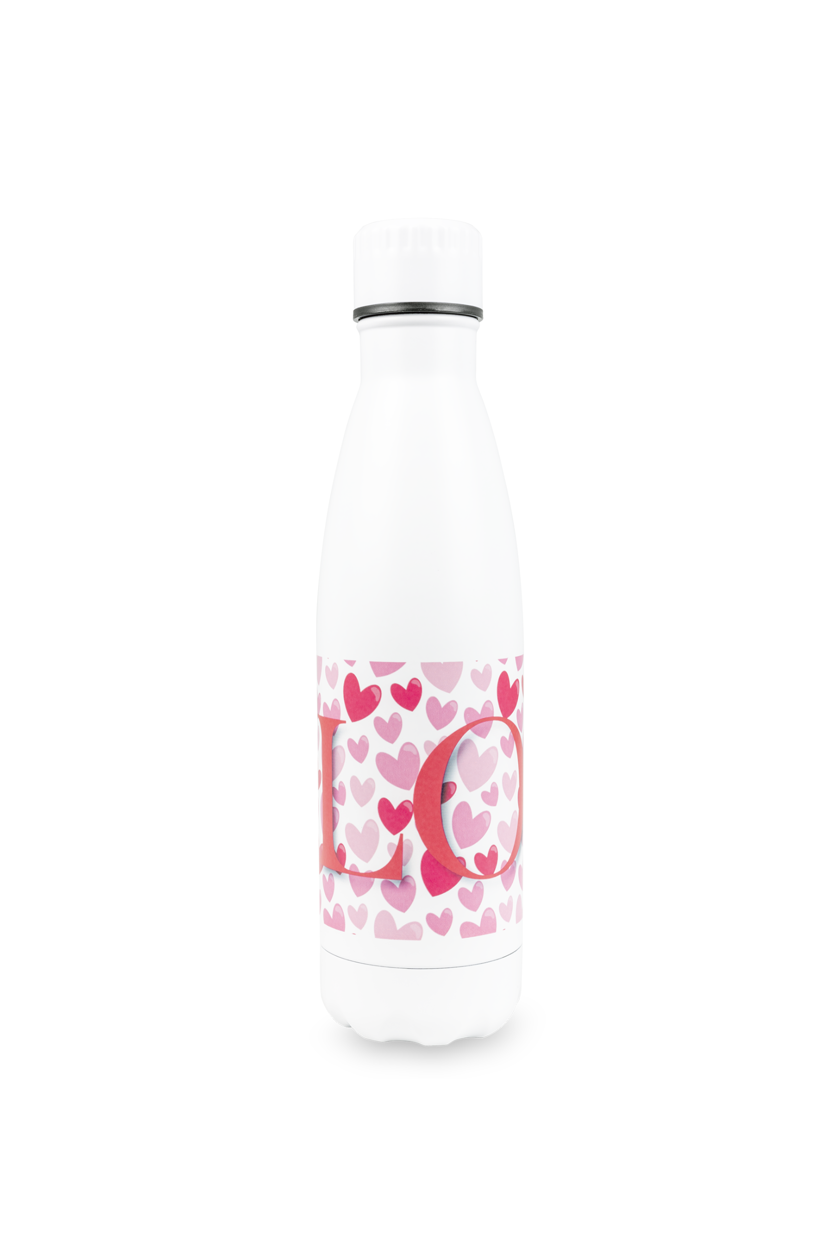 Printed bottle - Hearts-zoom-1