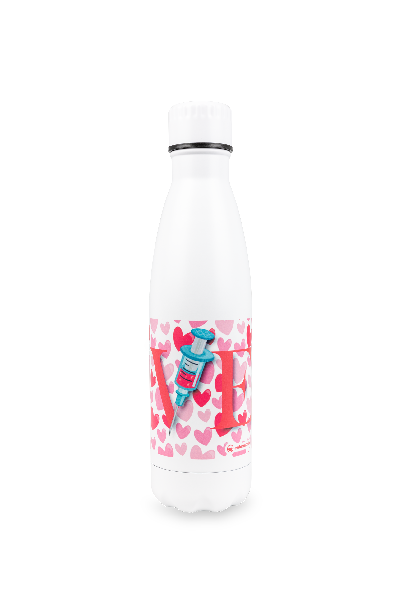 Printed bottle - Hearts-5