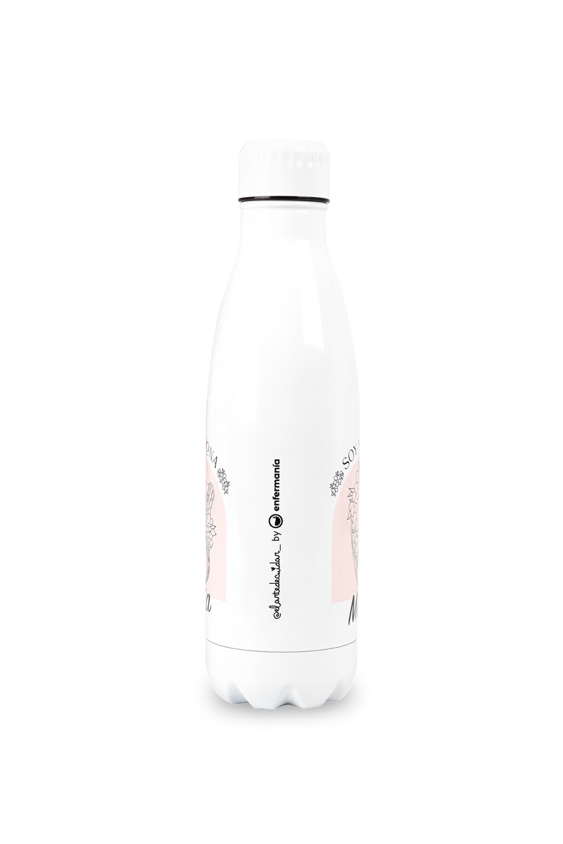 Personalized printed bottle - I'm a midwife @elartedecuidar-zoom-