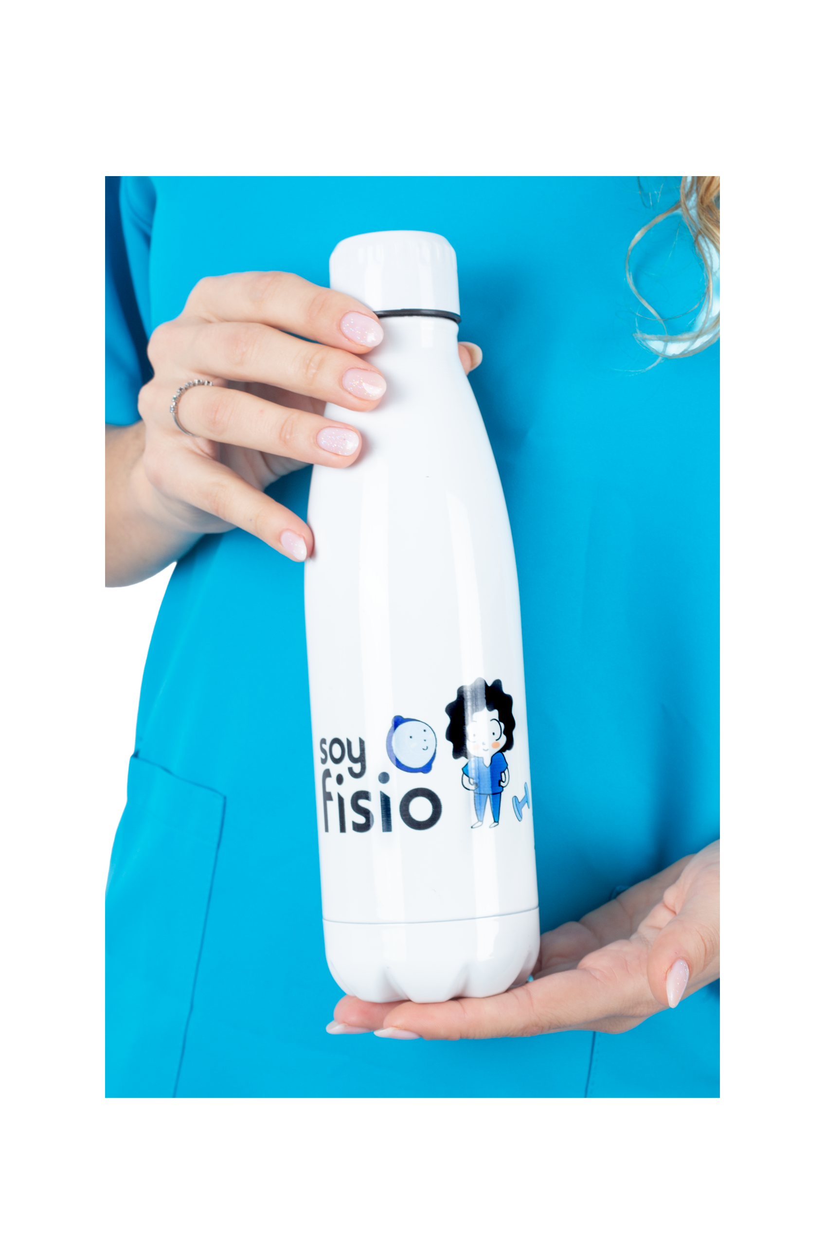 Printed bottle - I'm a physiotherapist-zoom-2