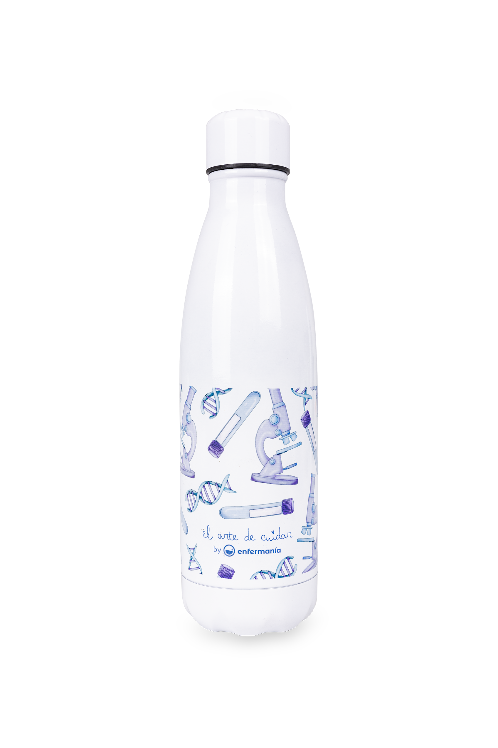 Customizable printed bottle - Lab technician @elartedecuidar-zoom-5