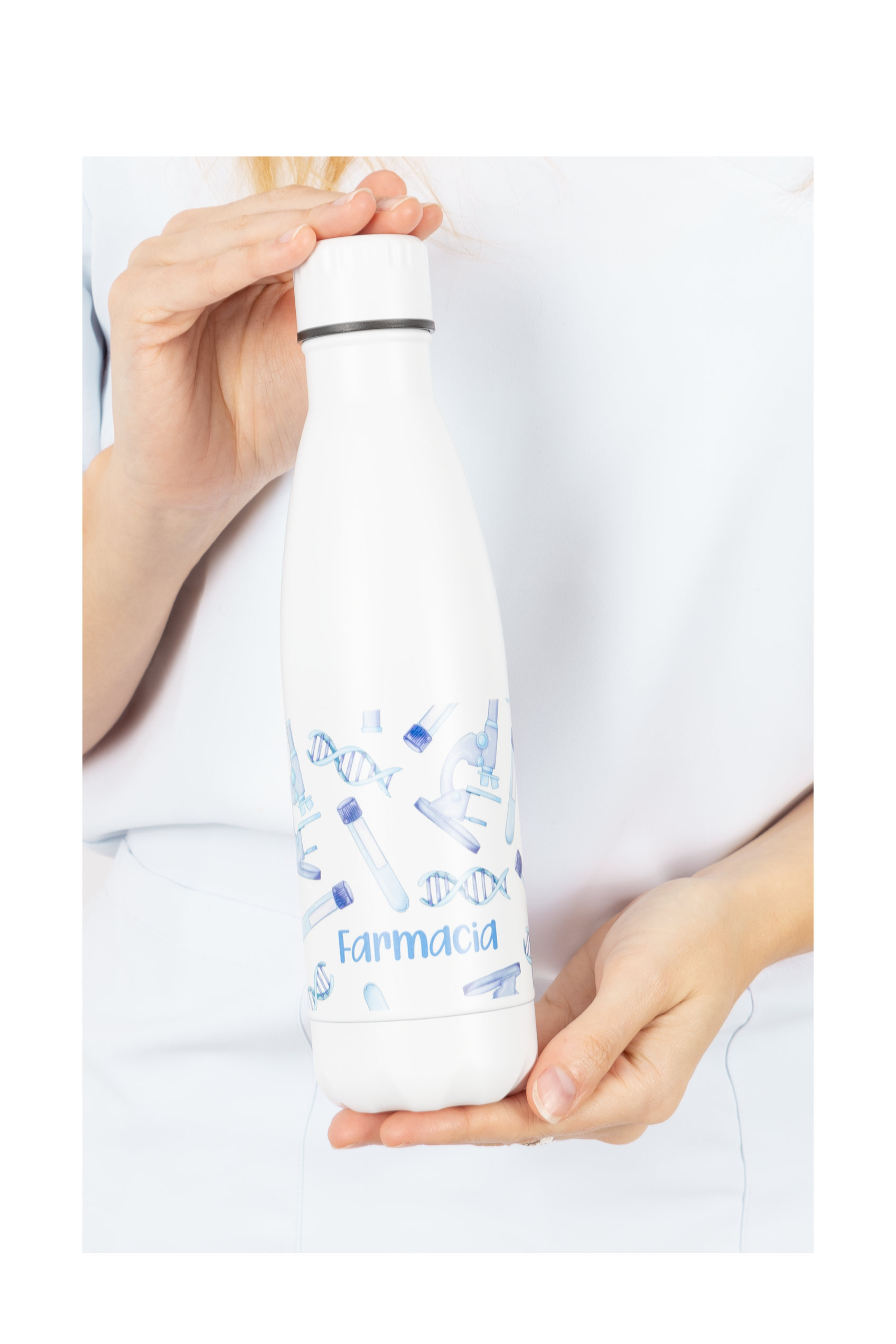 Customizable printed bottle - Pharmacy Laboratory-zoom-2