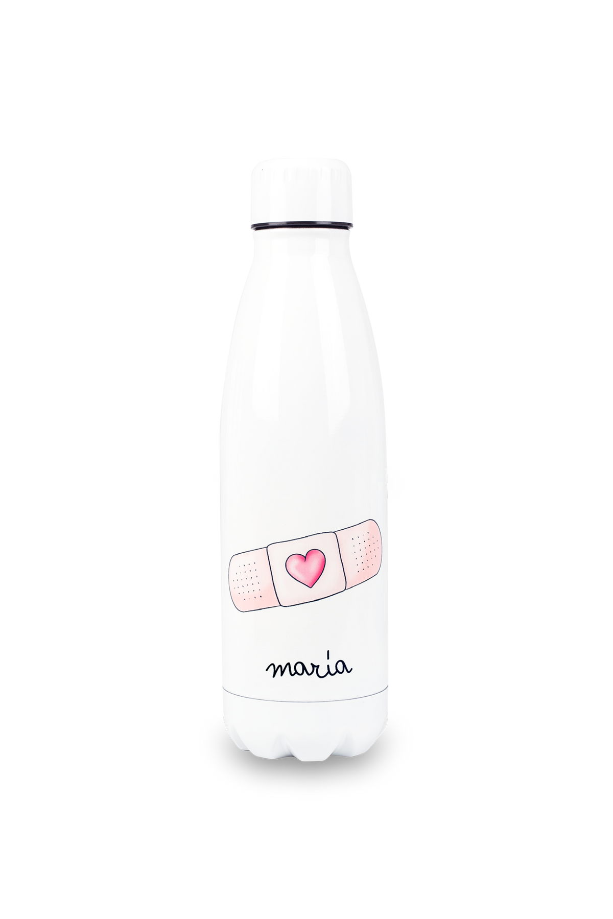 Botella personalizable estampada - tirita @elartedecuidar_