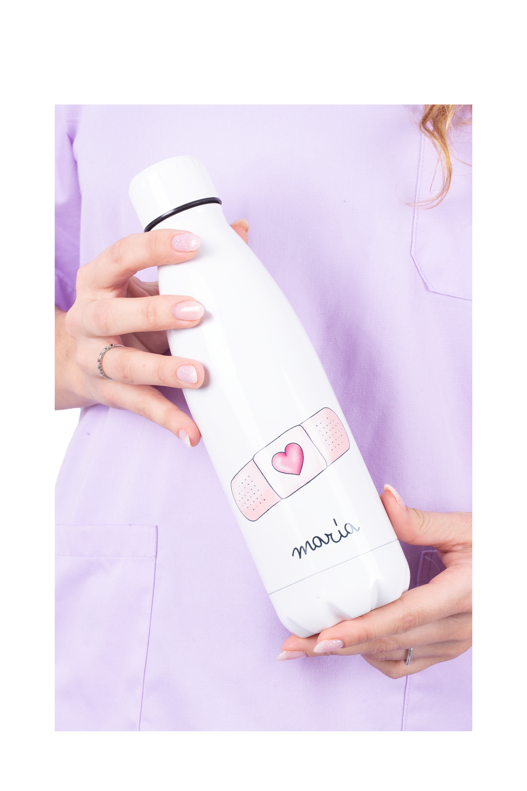 Customizable printed bottle - bandage @elartedecuidar_