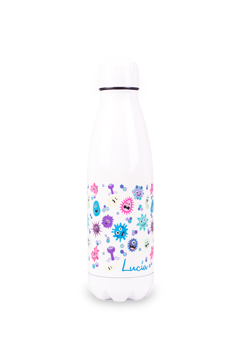Customizable printed bottle - Virus-zoom-