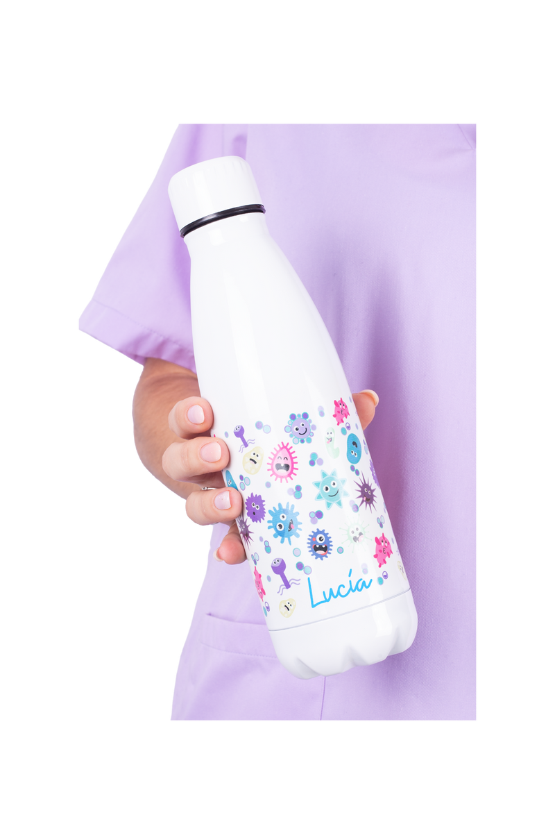 Customizable printed bottle - Virus-zoom-