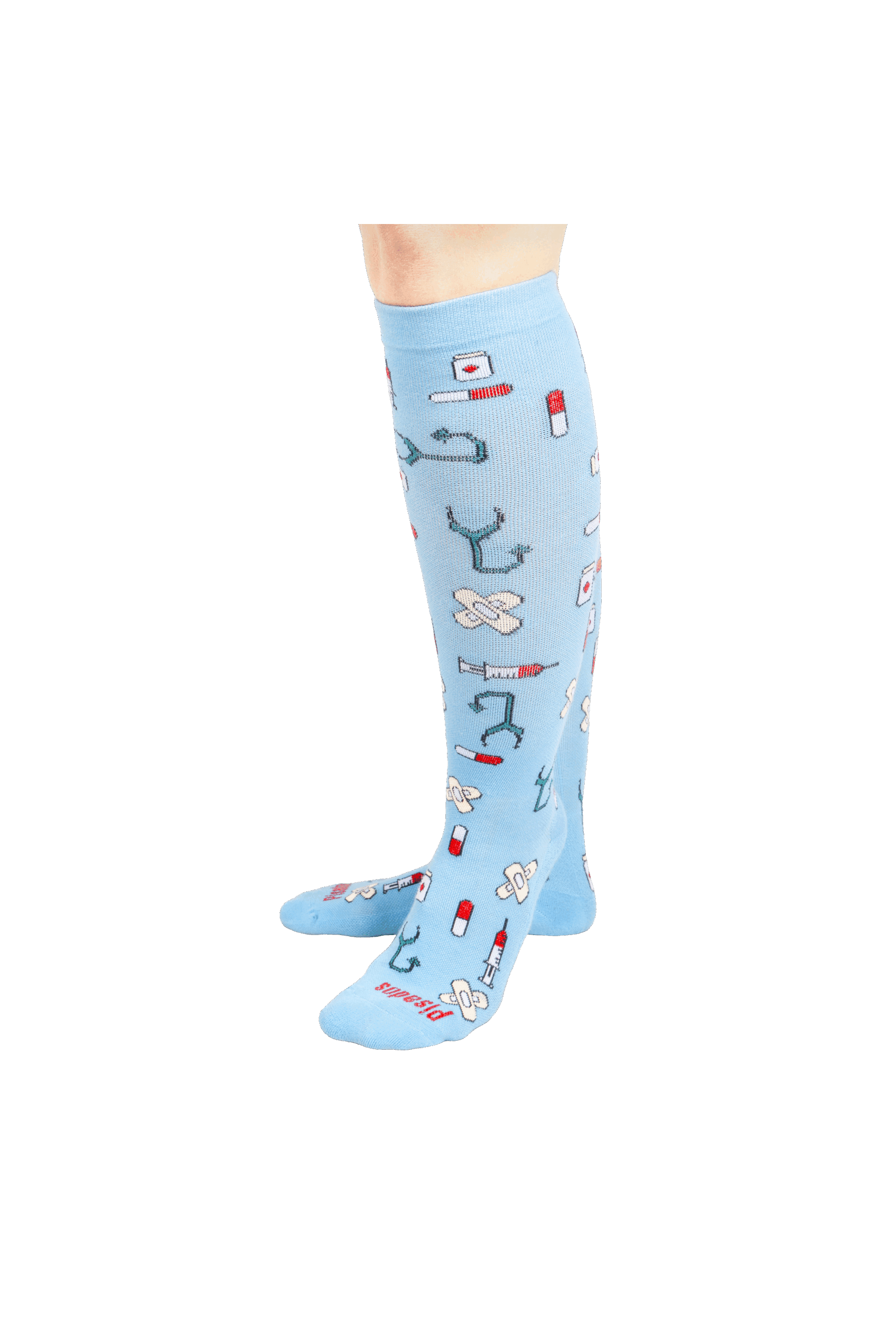 Pack calcetines compresivos - Blue Healthy Tools y Pulsaciones