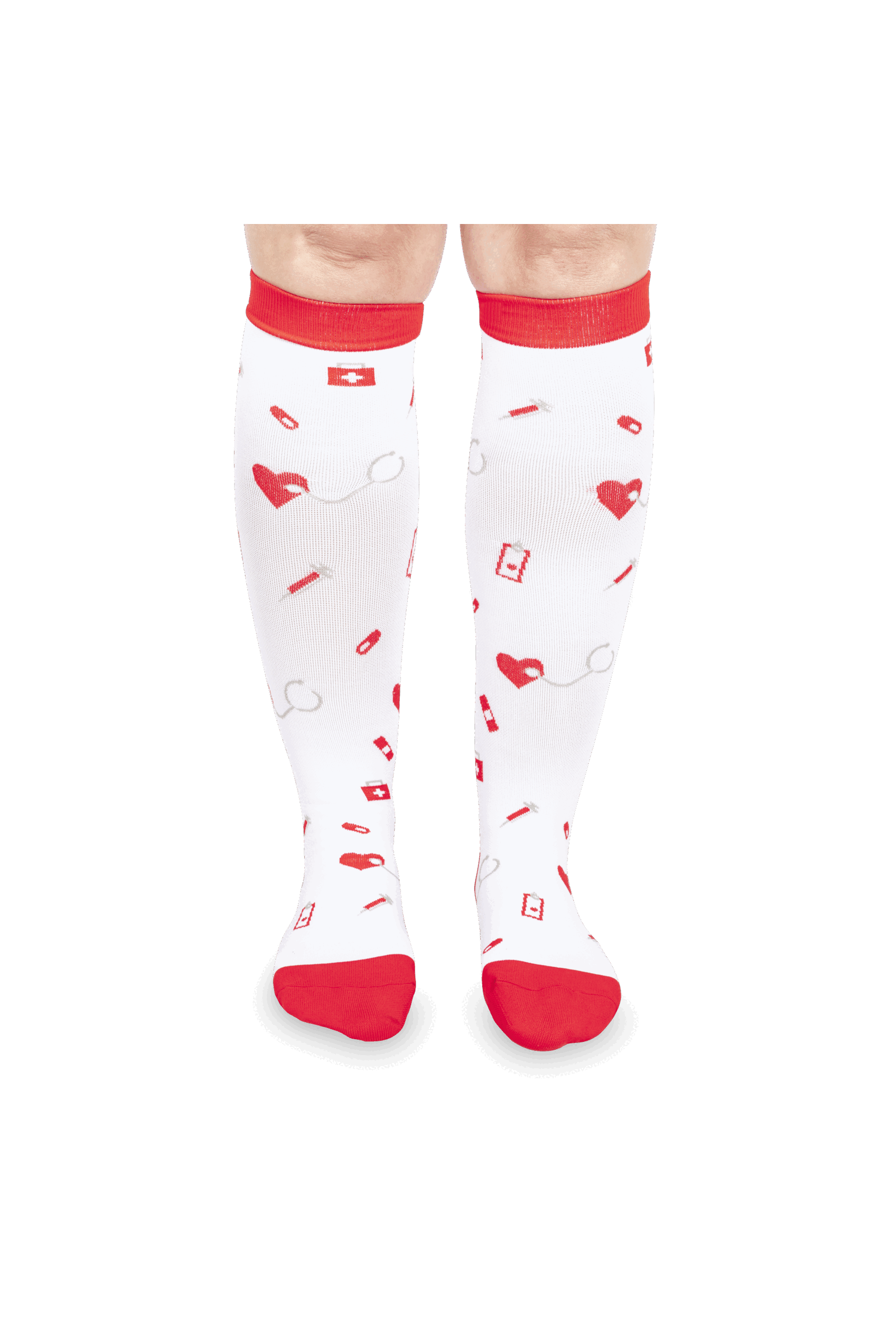 Compression socks - Red syringes-2
