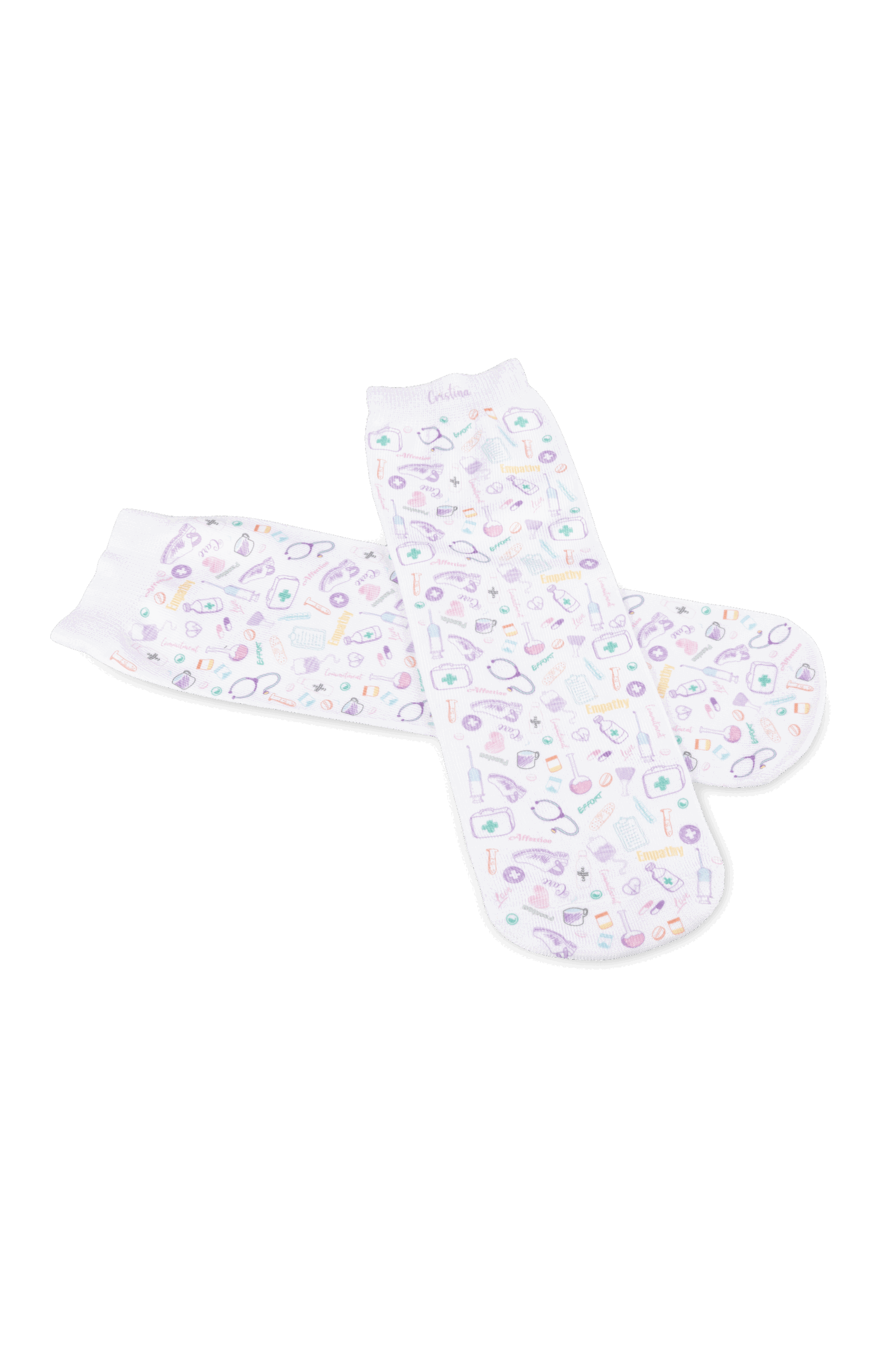 Custom Printed Socks - Care Collection-zoom-2