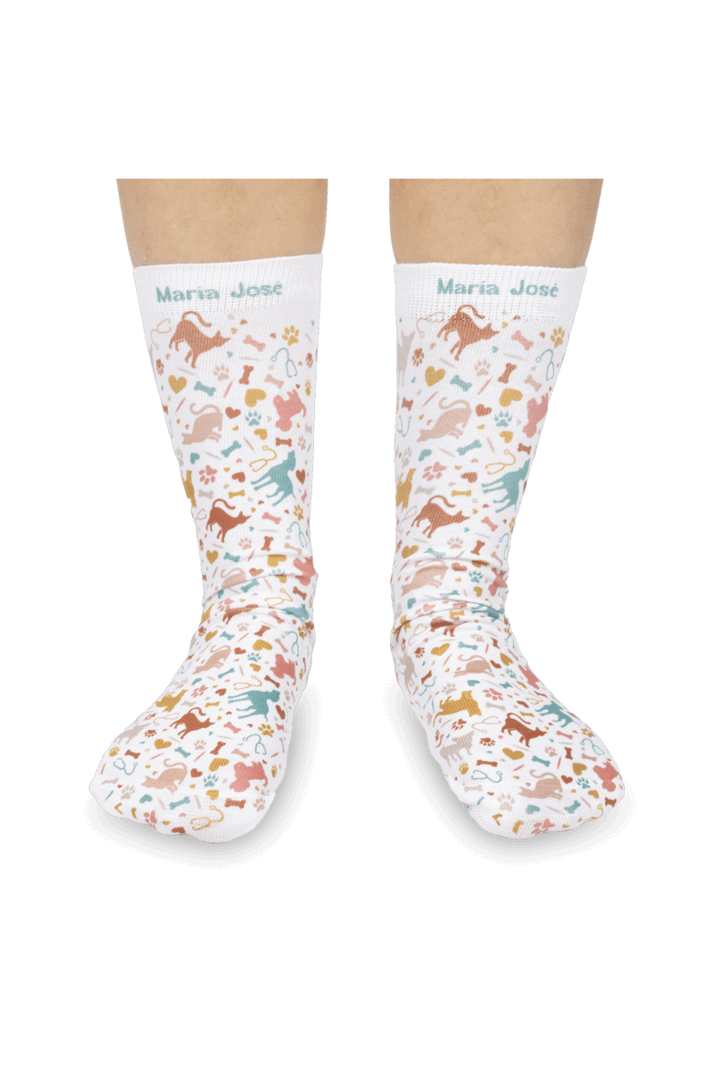 Custom Printed Socks - Vets Collection-zoom-