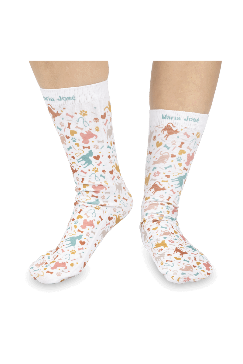 Custom Printed Socks - Vets Collection-zoom-