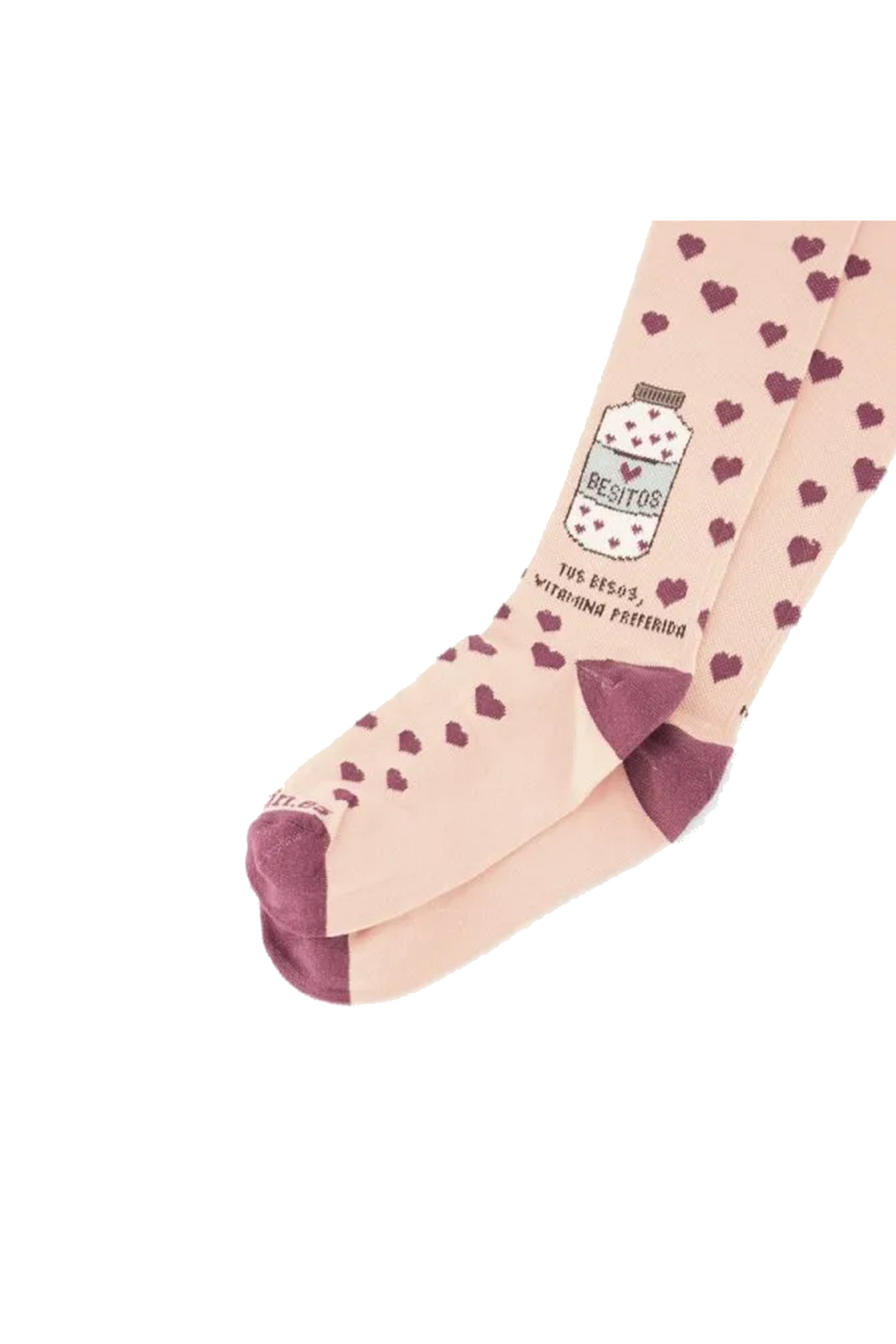 Printed Compression Socks - Kisses-zoom-5