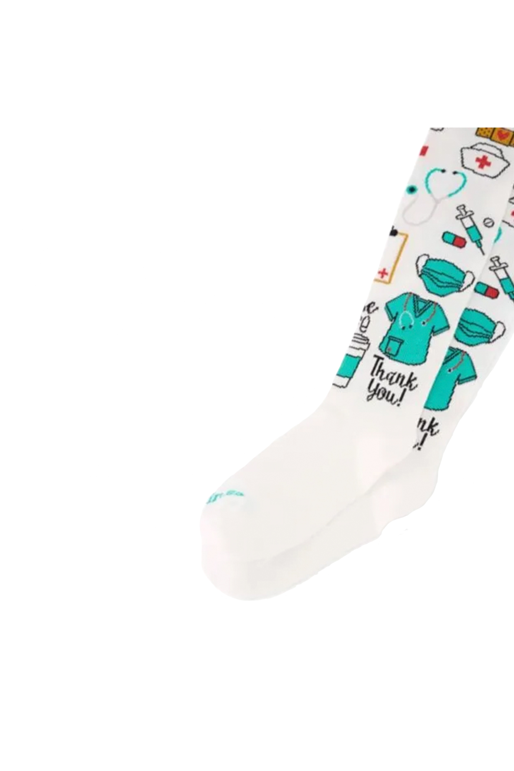 Printed Compression Socks - Nurse Life-zoom-5