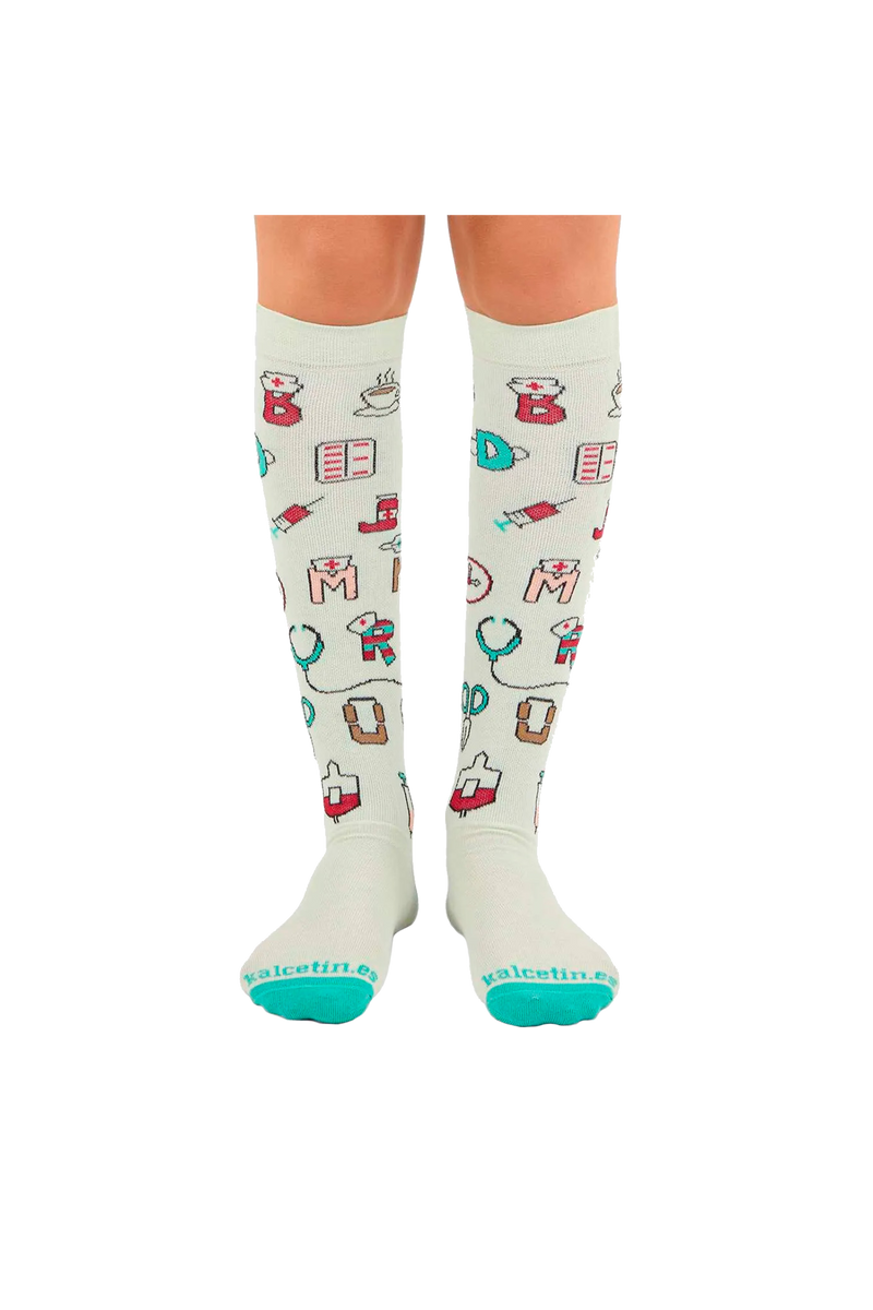 Printed Compression Socks - ABC Medical-zoom-