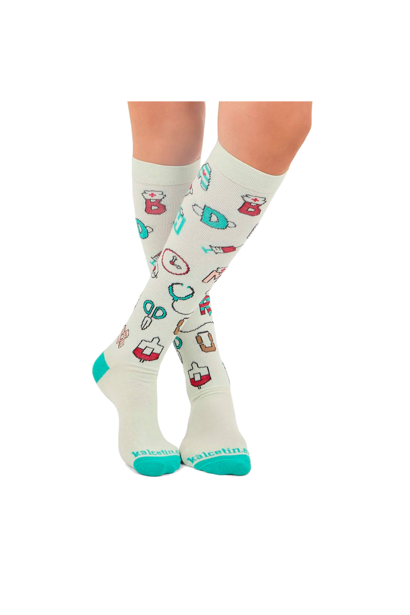 Printed Compression Socks - ABC Medical-zoom-