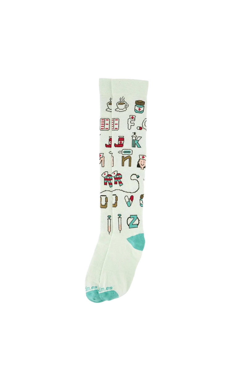 Printed Compression Socks - ABC Medical-zoom-