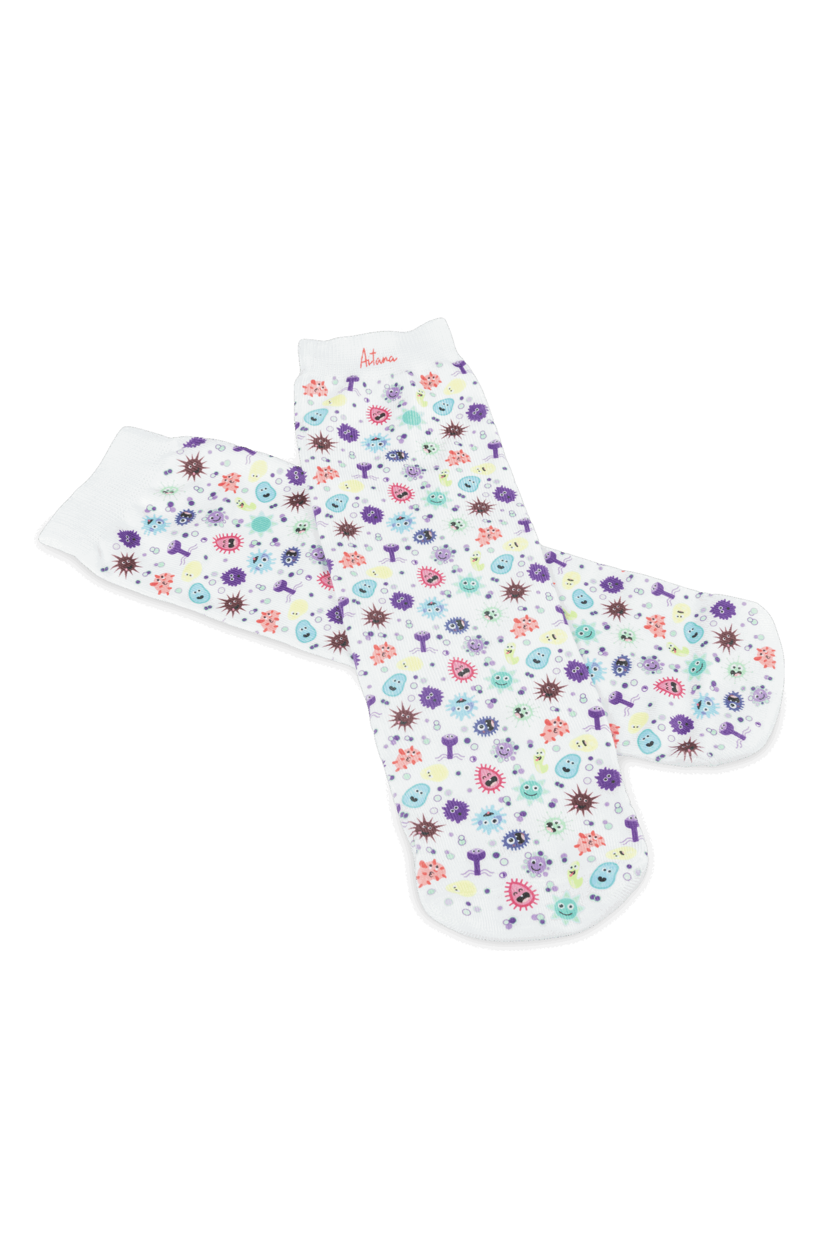 Custom Printed Socks - Virus Collection-2
