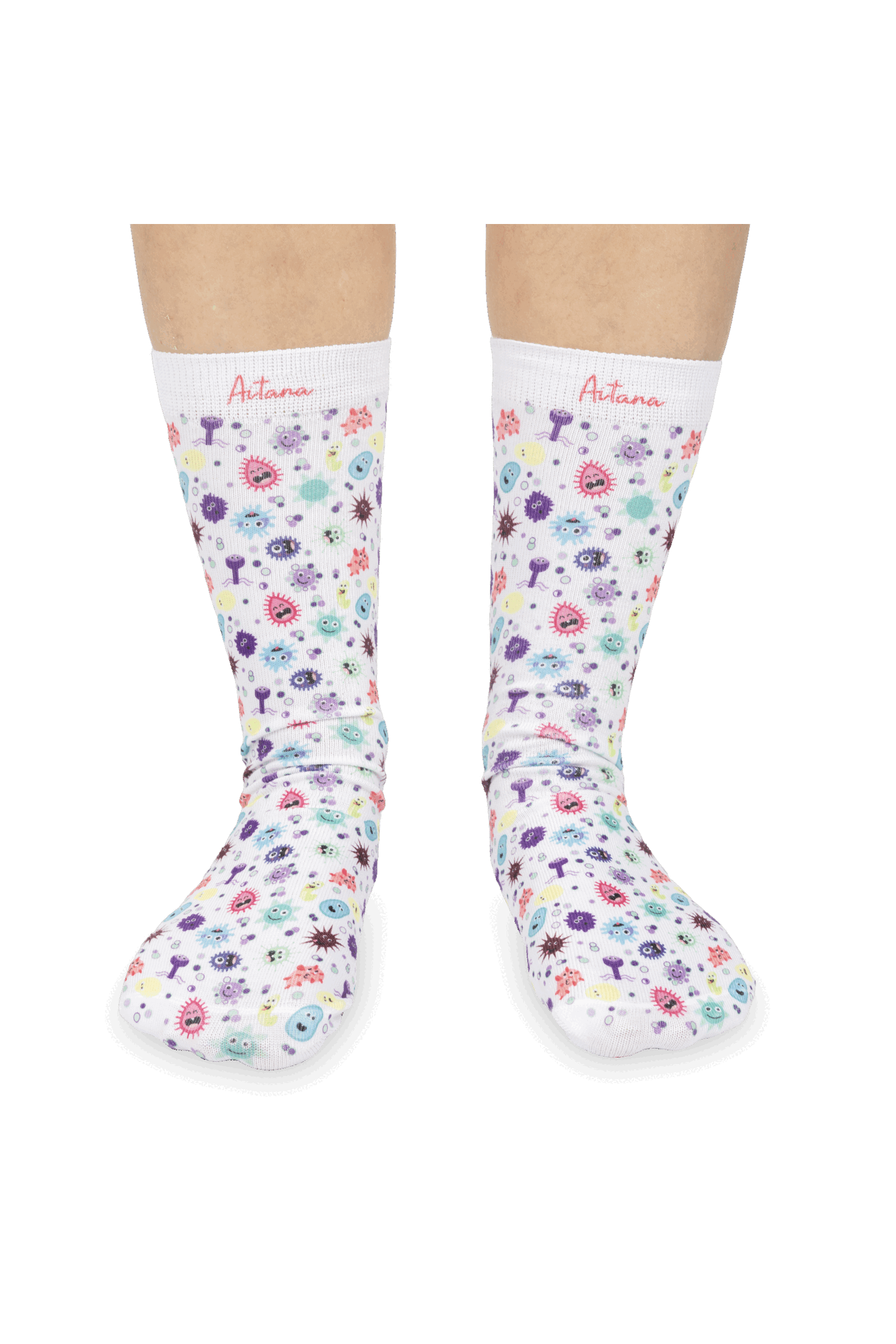 Custom Printed Socks - Virus Collection-4