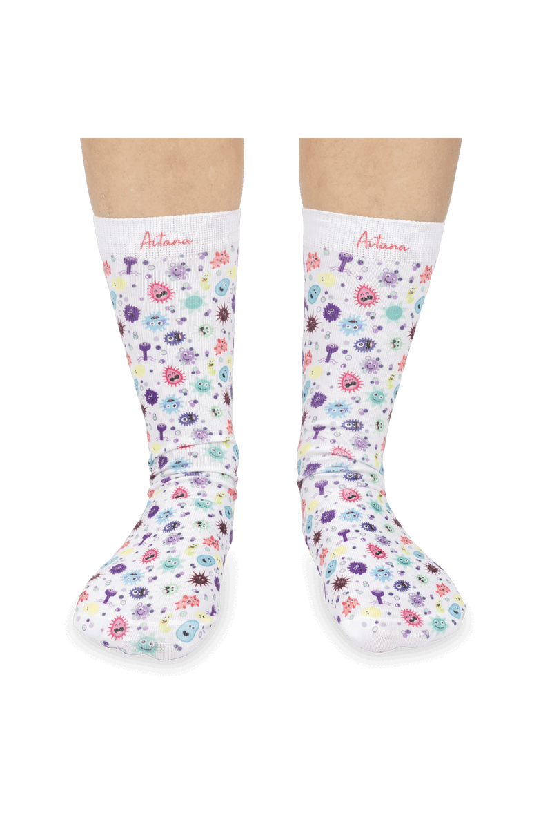Custom Printed Socks - Virus Collection-zoom-