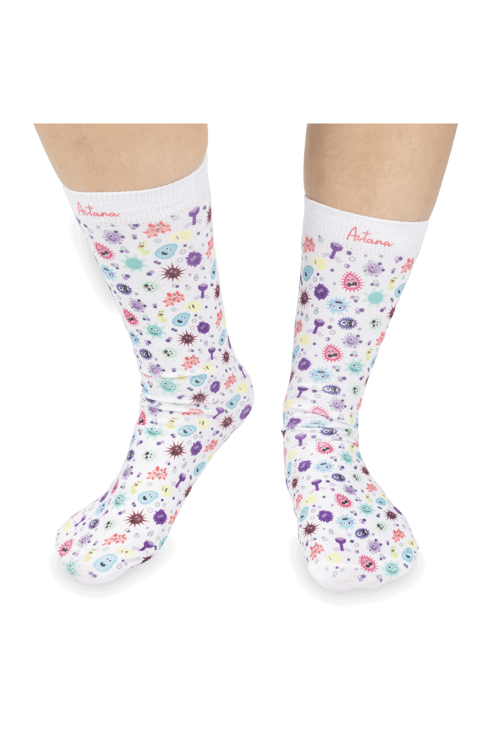 Custom Printed Socks - Virus Collection