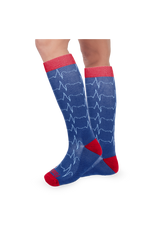 Calcetines Compresivos estampados - Pulsaciones