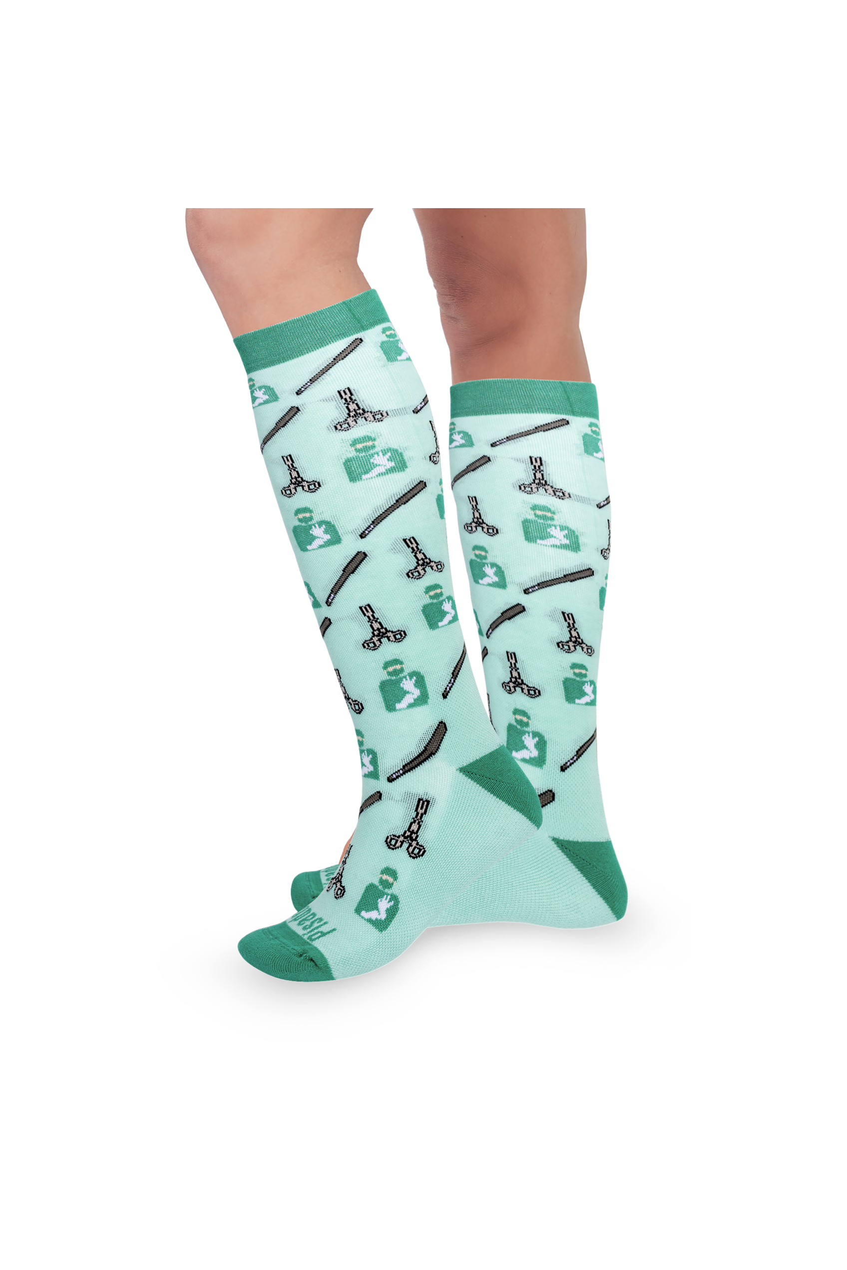 Calcetines Compresivos Estampados - Sin Anestesia-1