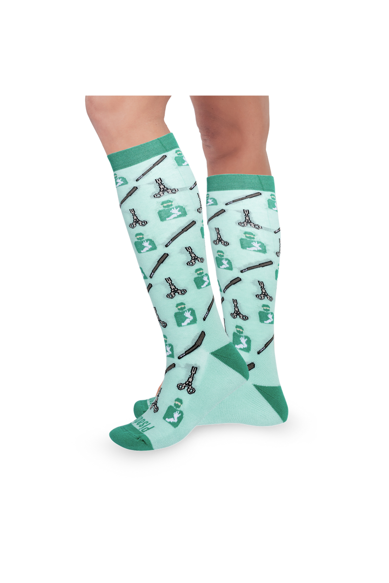 Calcetines Compresivos Estampados - Sin Anestesia-zoom-