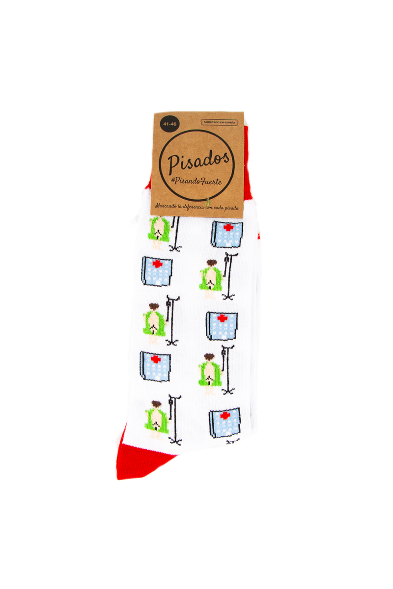 Printed socks - Healthy Bottom -zoom-