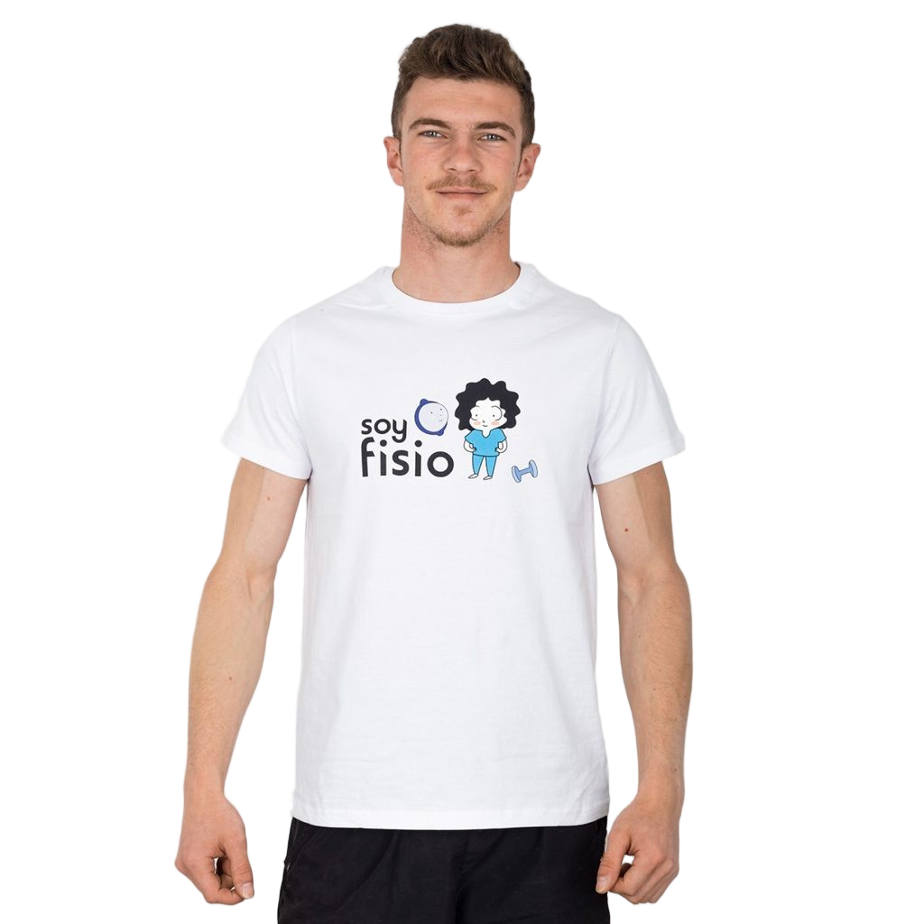 Men's White T-Shirt - FisioDeMente-1