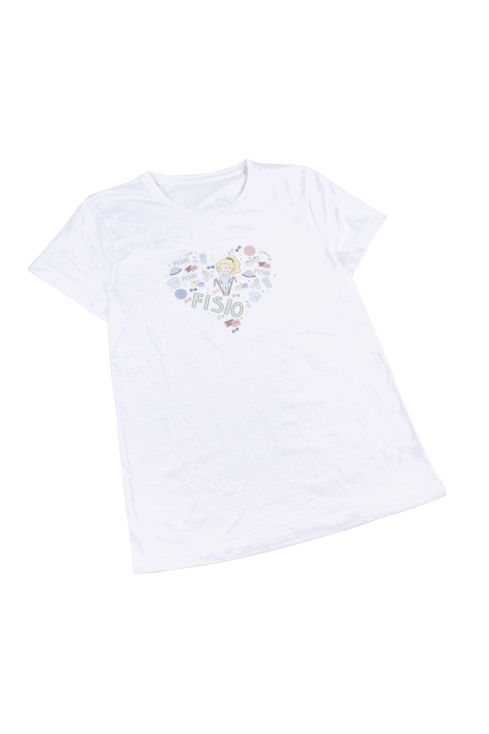 Camiseta estampada mujer - Fisio_corazón-zoom-2