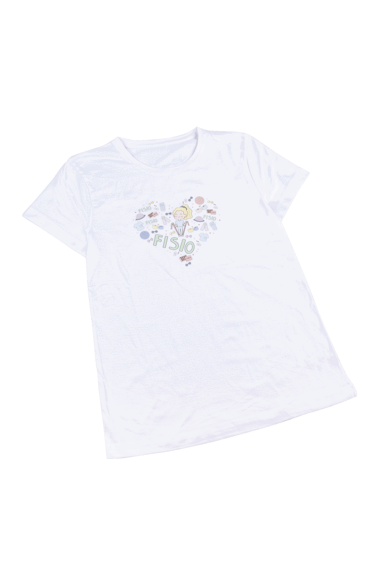 Camiseta estampada mujer - Fisio_corazón-zoom-