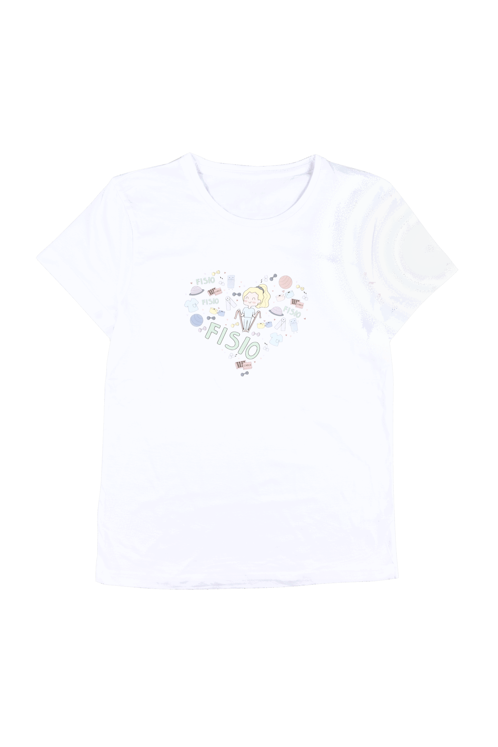 Camiseta estampada mujer - Fisio_corazón-zoom-3