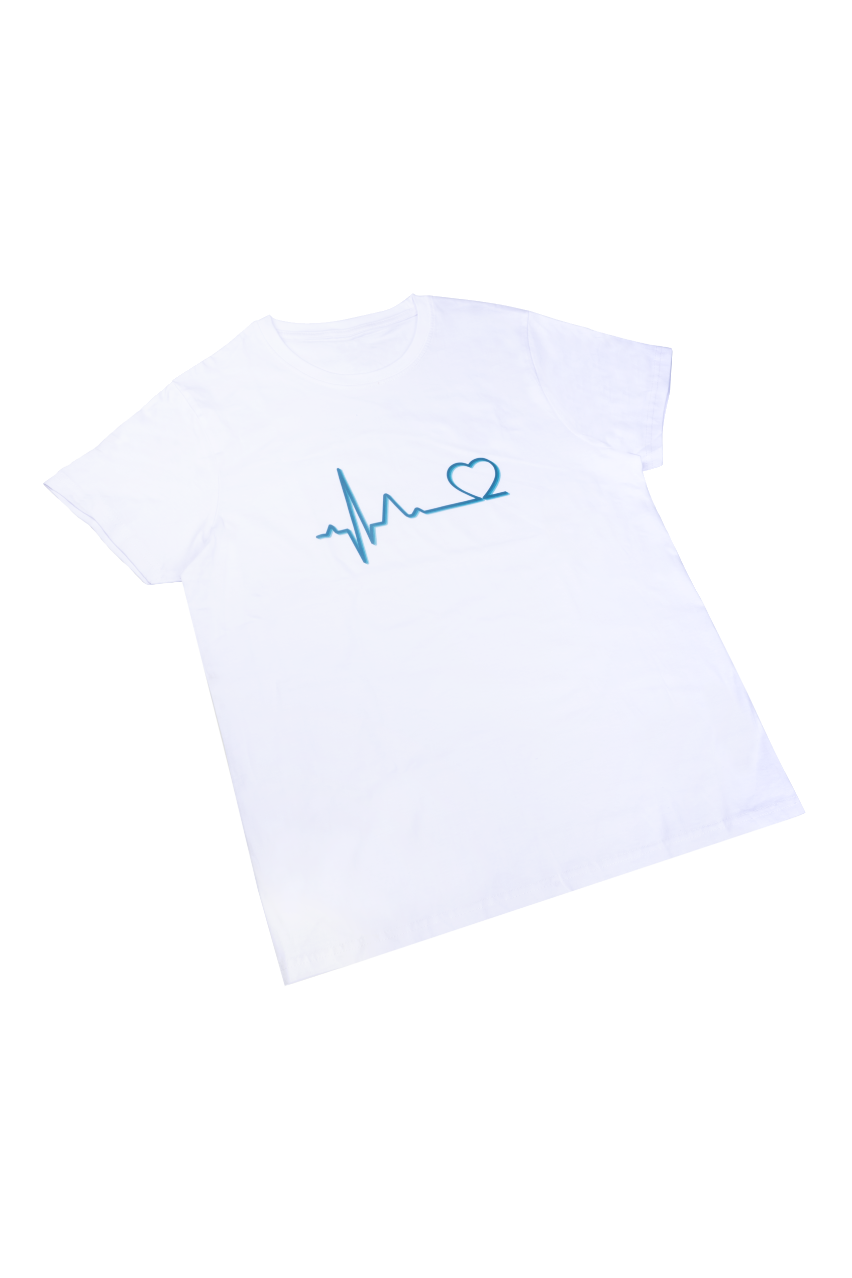 T-shirt Estampada Branca para Homem