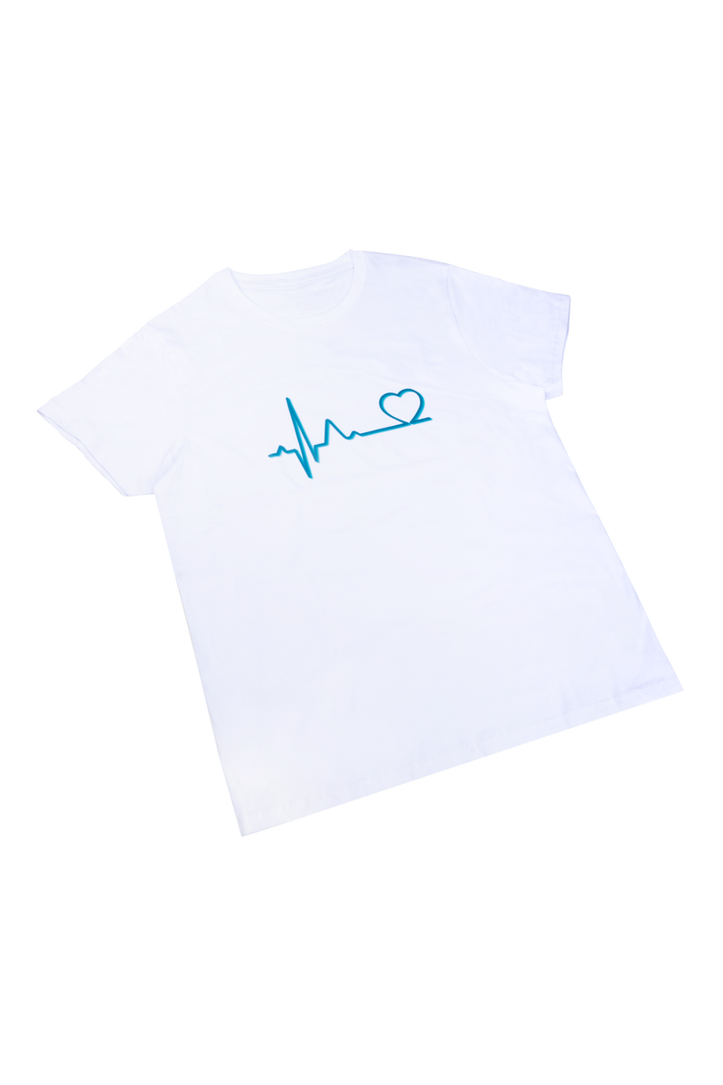 T-shirt Estampada Branca para Homem-zoom-