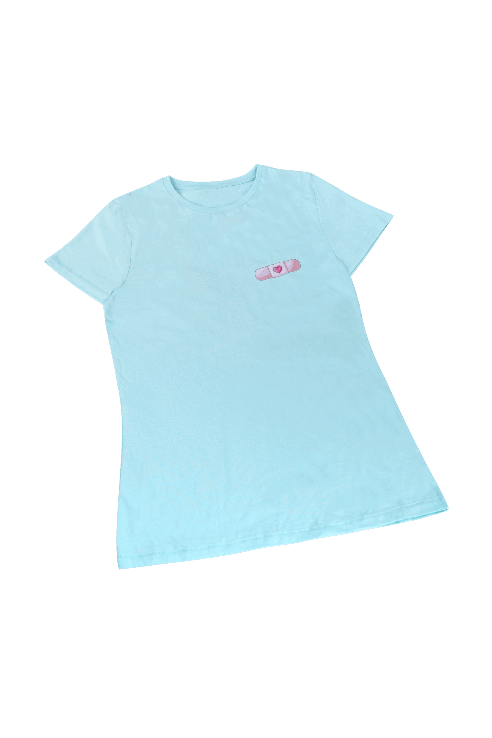 Camiseta Eco mujer Aqua - tirita @elartedecuidar_-zoom-2