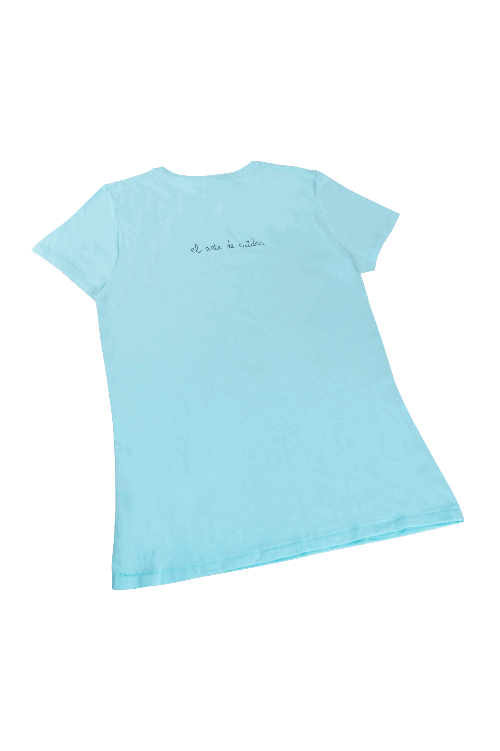 Camiseta Eco mujer Aqua - tirita @elartedecuidar_-zoom-3