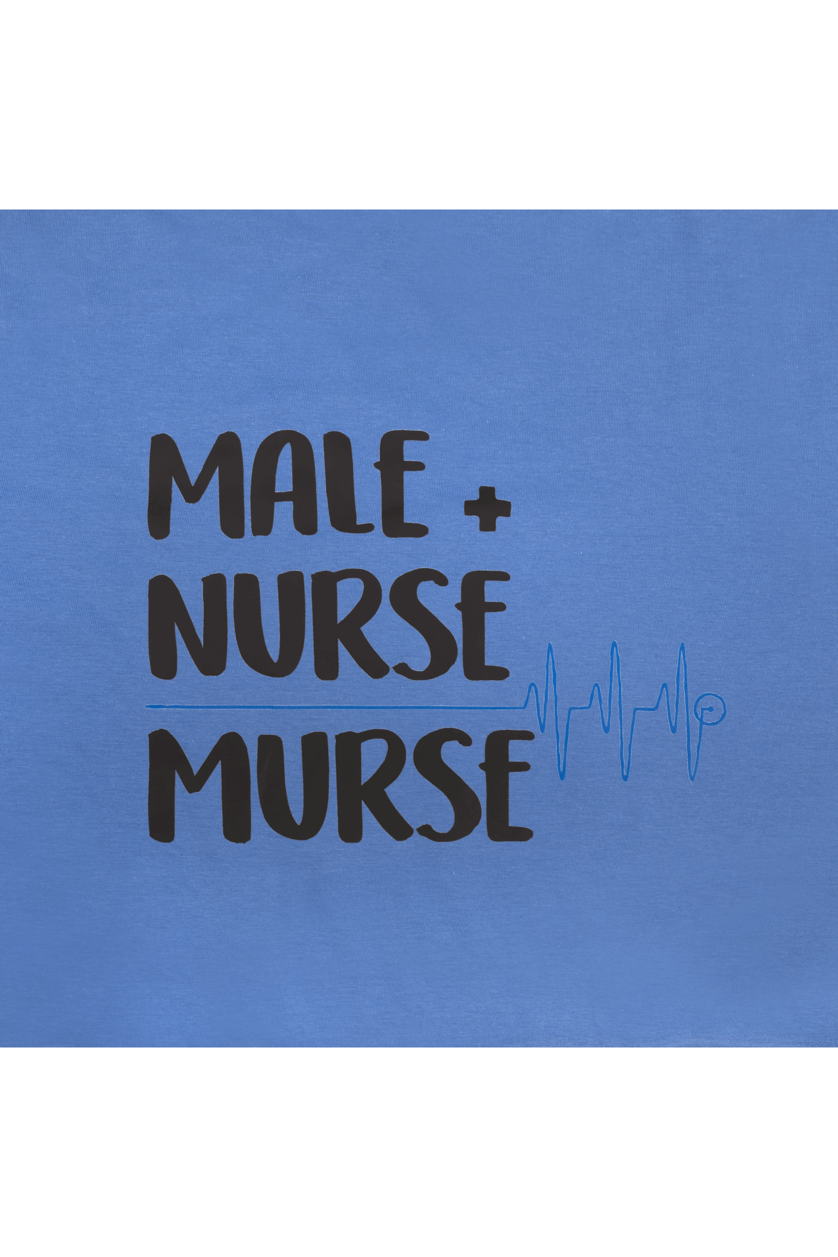 T-shirt Estampada Azul Clássico para Homem-4