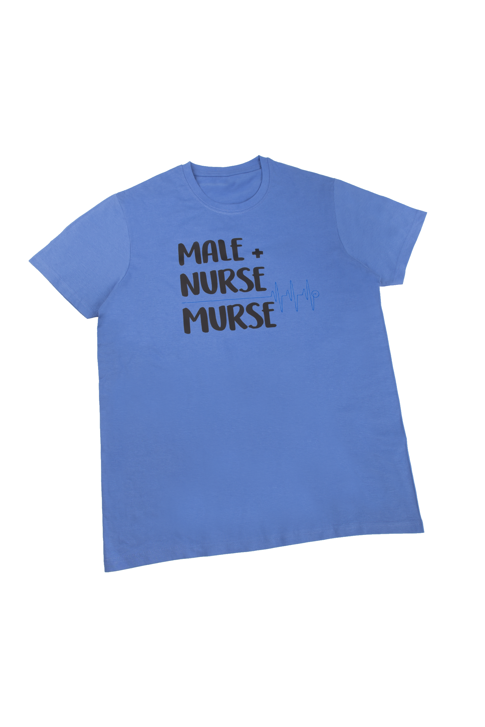 T-shirt Estampada Azul Clássico para Homem-zoom-5