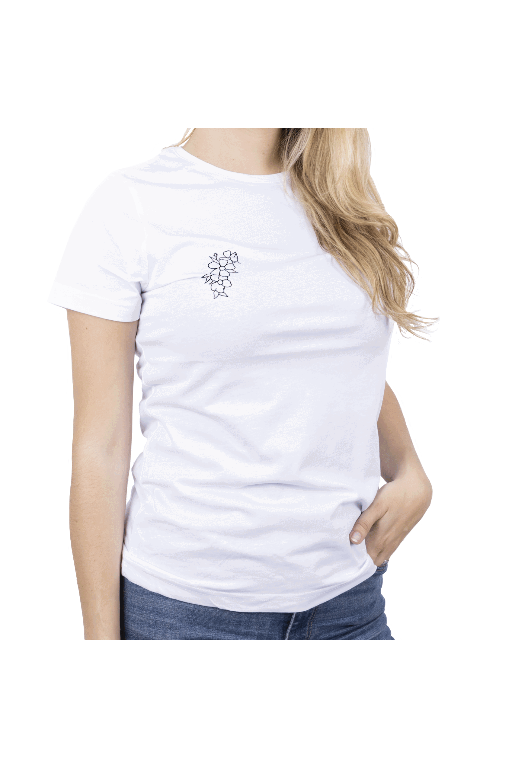 T-shirt branca mulher - Sou Parteira @elartedecuidar-zoom-1