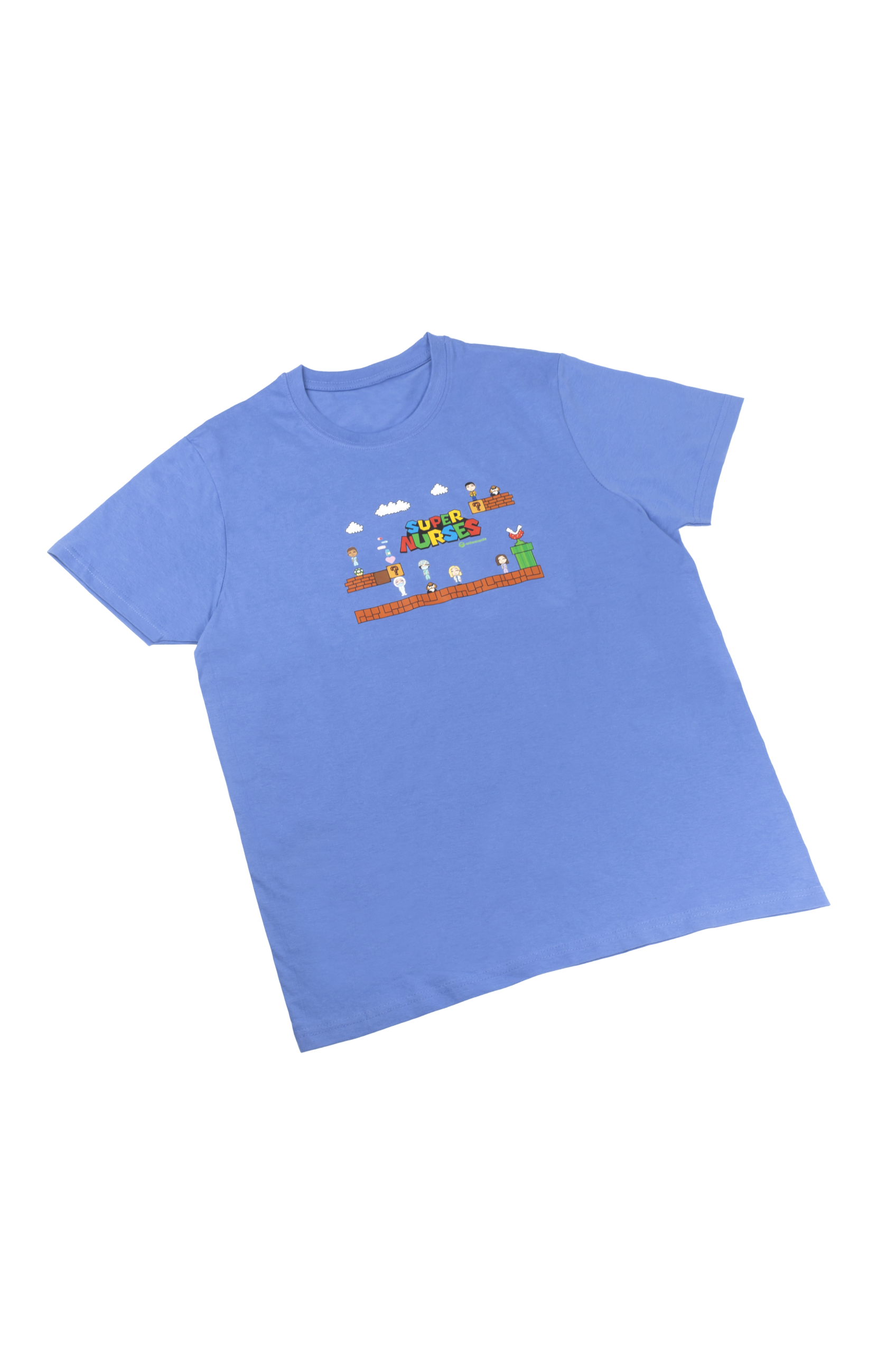 T-shirt Estampada Azul Clássico para Homem-zoom-2