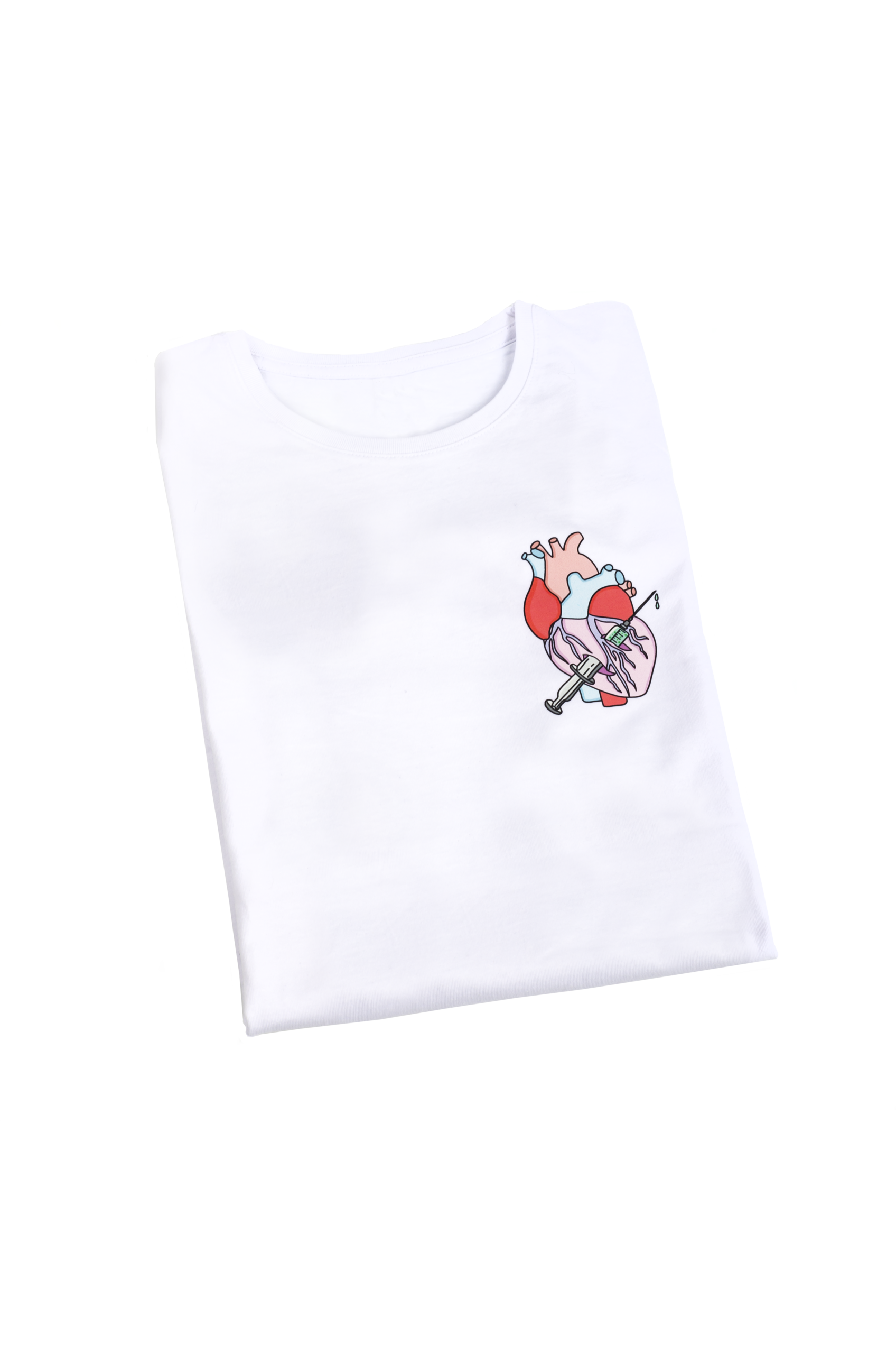T-shirt branca mulher - Rebelheart @anni.ghtingale-3