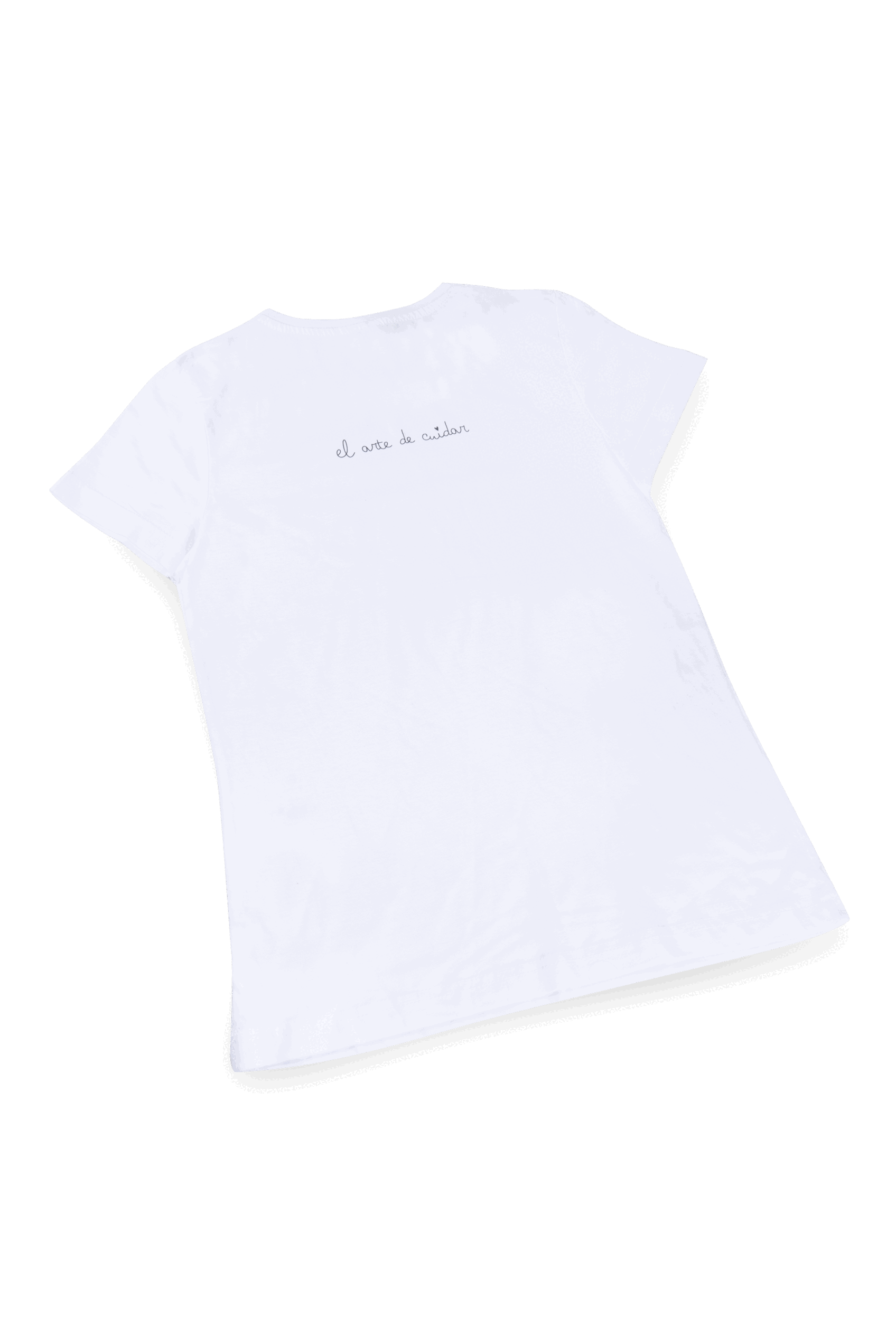 Women's white t-shirt - band-aid @elartedecuidar_-zoom-4